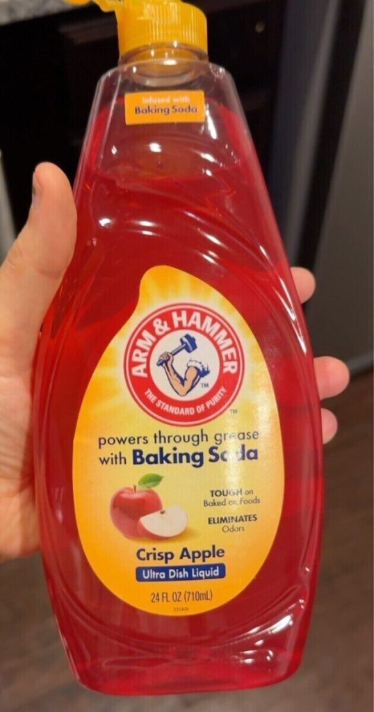 Arm&hammer oxi clean dish liquid green apple