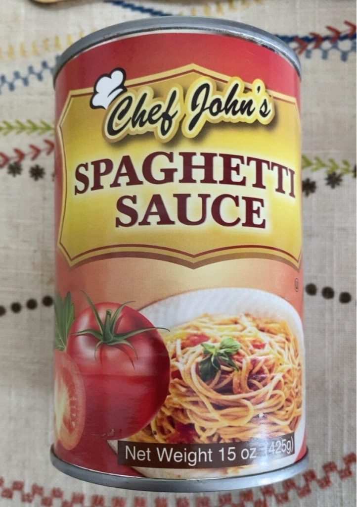 Chefs John spaghetti sauce