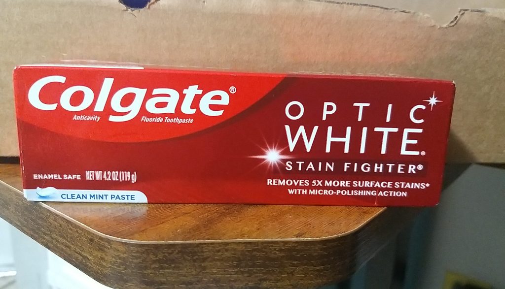 Colgate toothpaste OPTIC WHITE 4.2oz