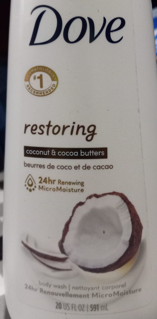 Dove body wash RESTORING