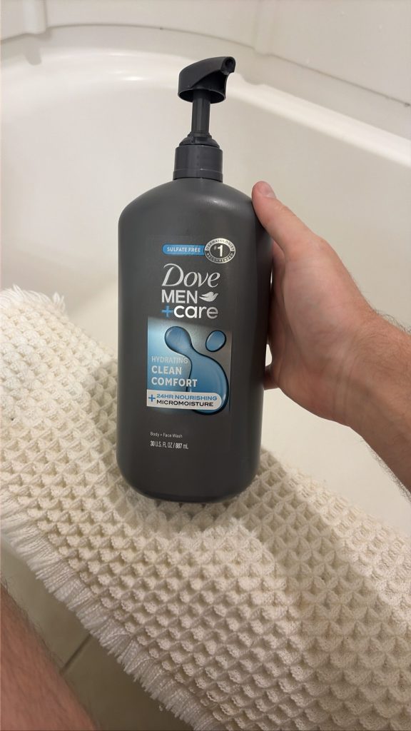 Dove men + care body/face clean comfort