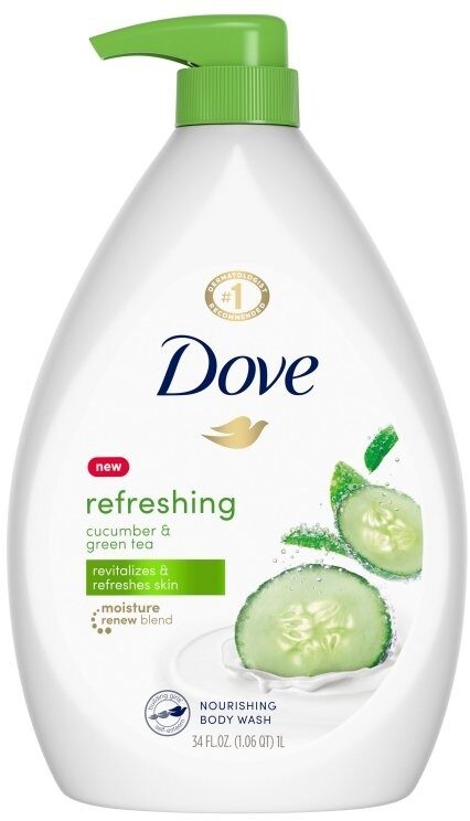 Dove refresh cucumber+green tea