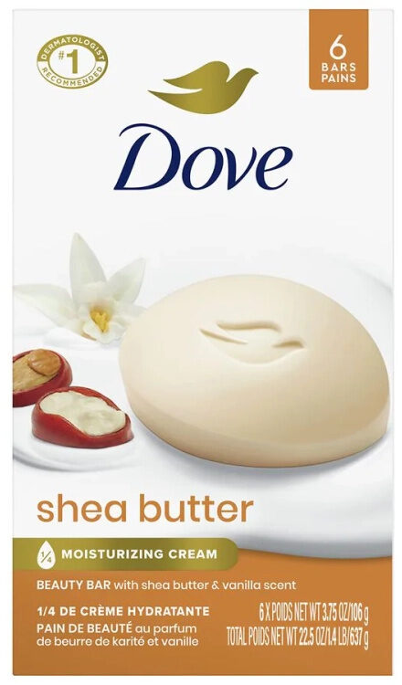 Dove Shea butter soap bar