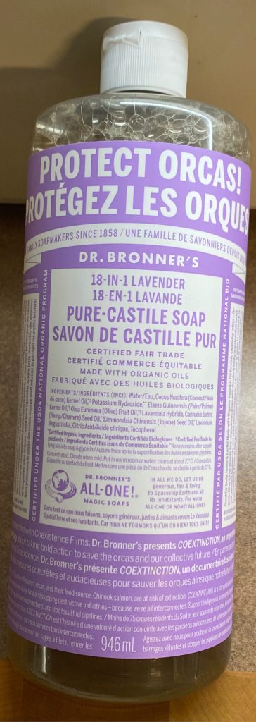 Dr bronners 18in1 magic soap lavender
