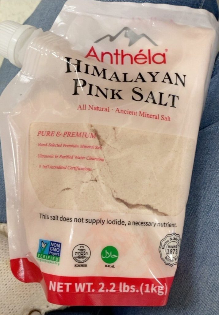Himalayan pink salt