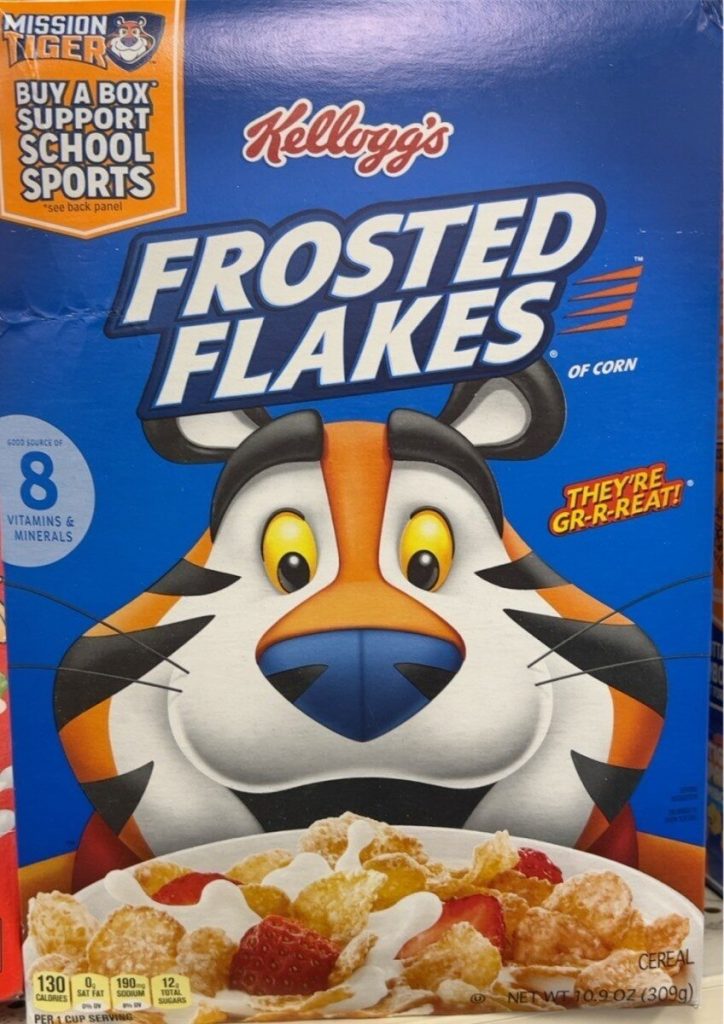 Kellogs frosted flakes