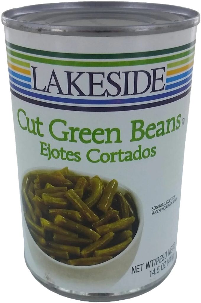 Lakeside cut green beans