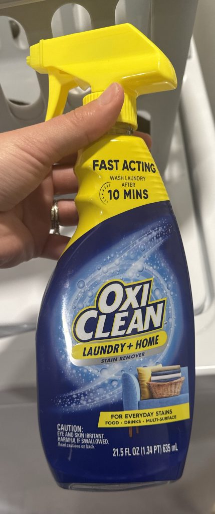 OXI clean laundry stain remover