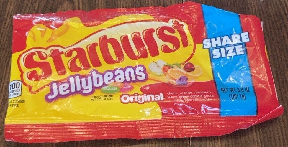 Starburst jellybeans original share size