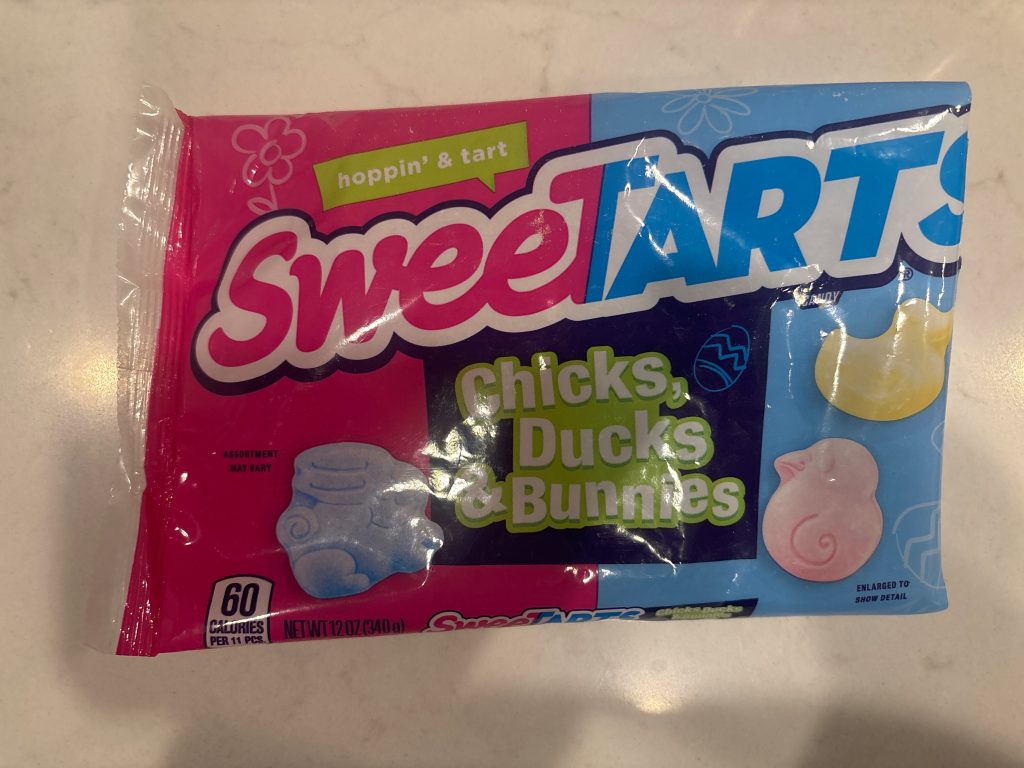 Sweetarts original chick's,ducks,bunnies